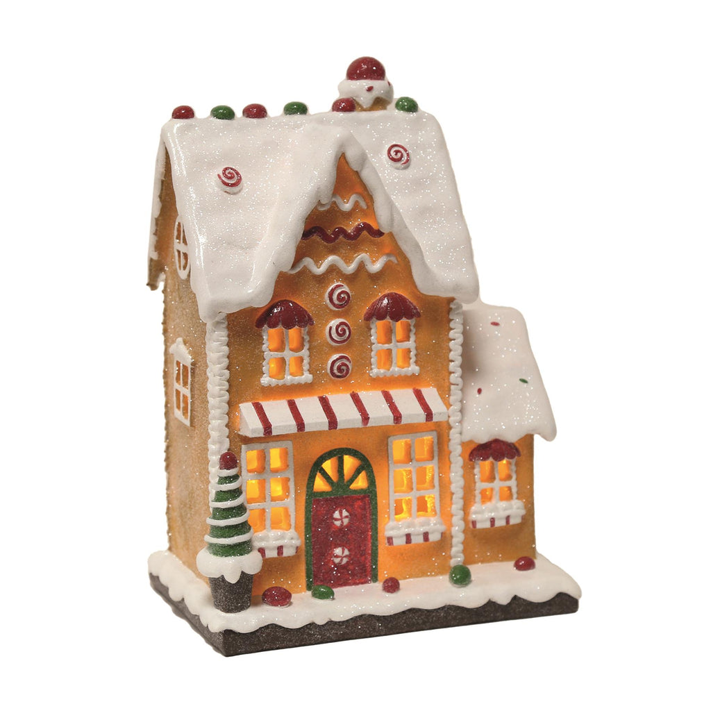 Light Up festive Gingerbread house