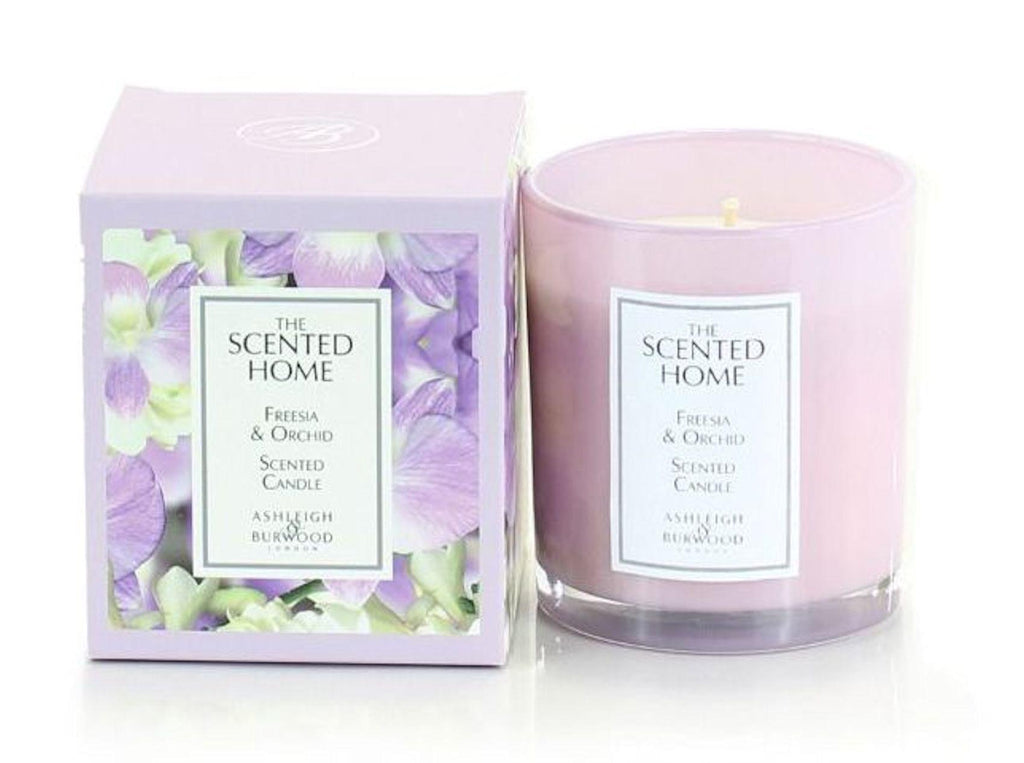Freesia and Orchid Scented Home Fragranced candle
