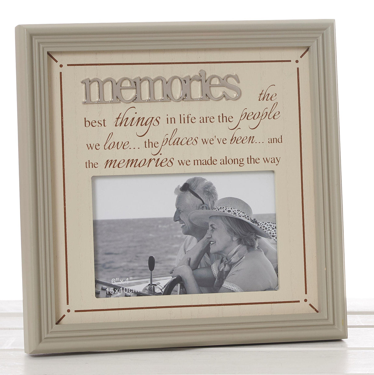 Fine Phrases Photo Frame 6x4" - Various Designs