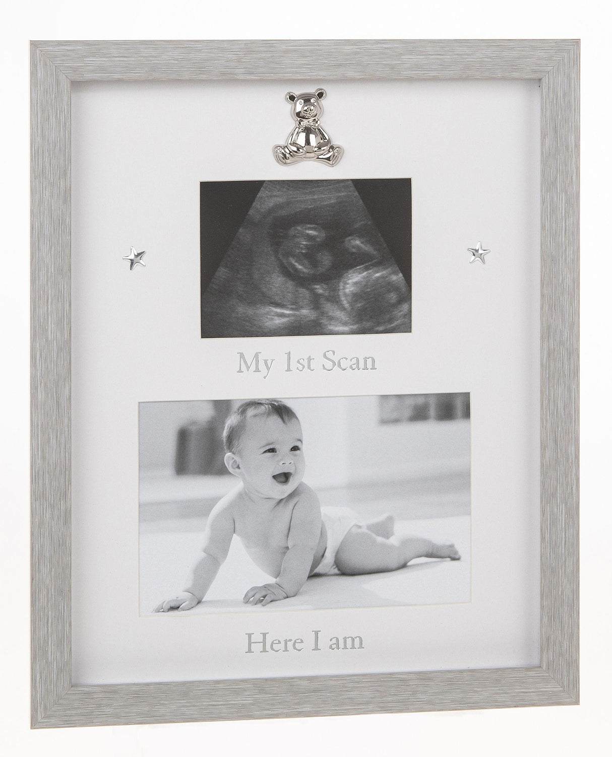My 1st Scan and Here I am Photo Frame