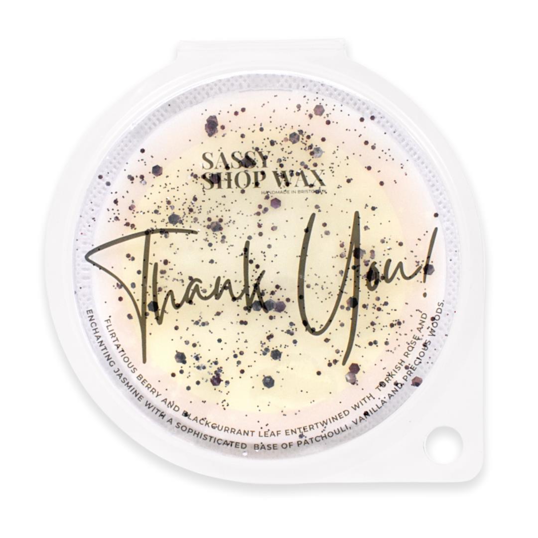 Sassy Shop Wax Melt Pot - Thank You