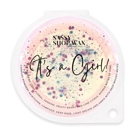 Sassy Shop Wax Melt Pot - It's a Girl