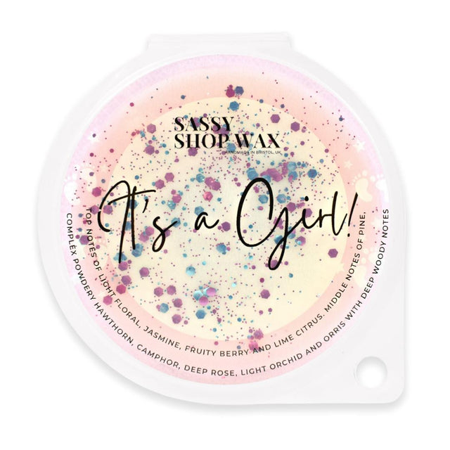 Sassy Shop Wax Melt Pot - It's a Girl