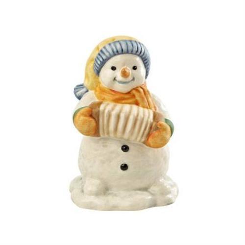 Goebel Snowman Figurine - Little Accordion Player