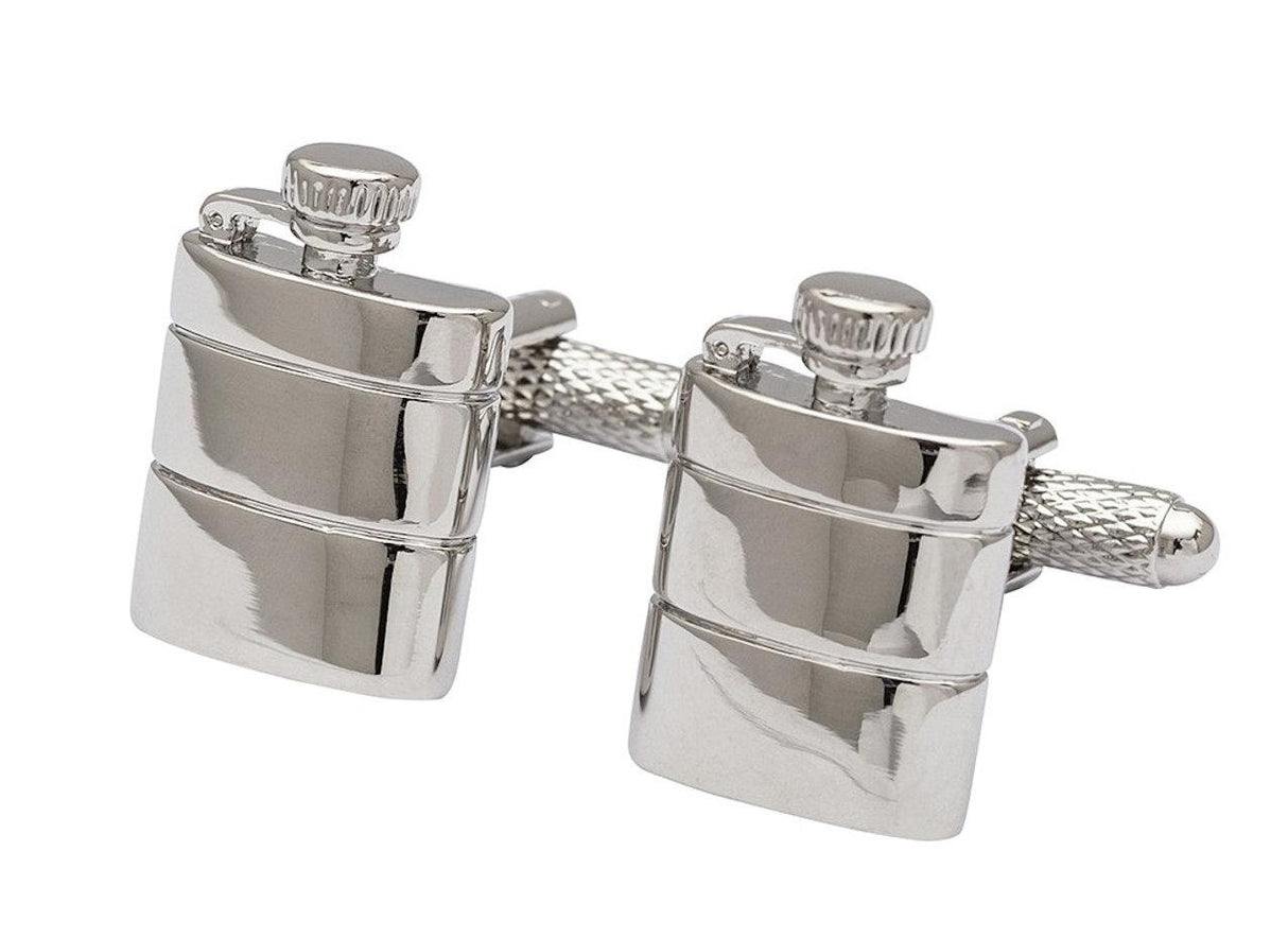 Alcohol Cufflinks 3 Pair Gift Set