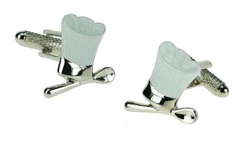 Chefs Hat and Wooden Spoon Cufflinks