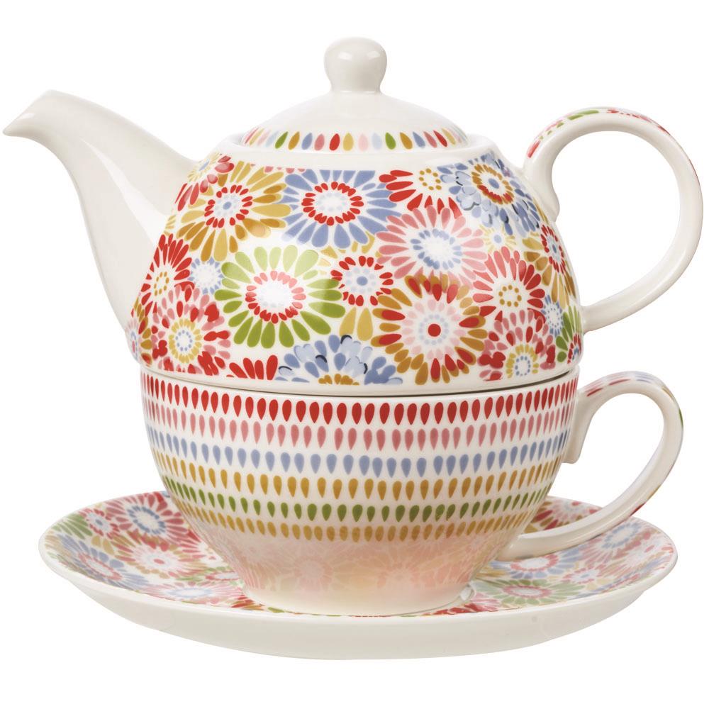 Churchill China Tea for One Set - Caravan Harbour Sands