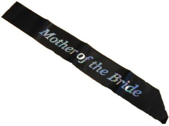 Mother of the Bride Sash (Black)