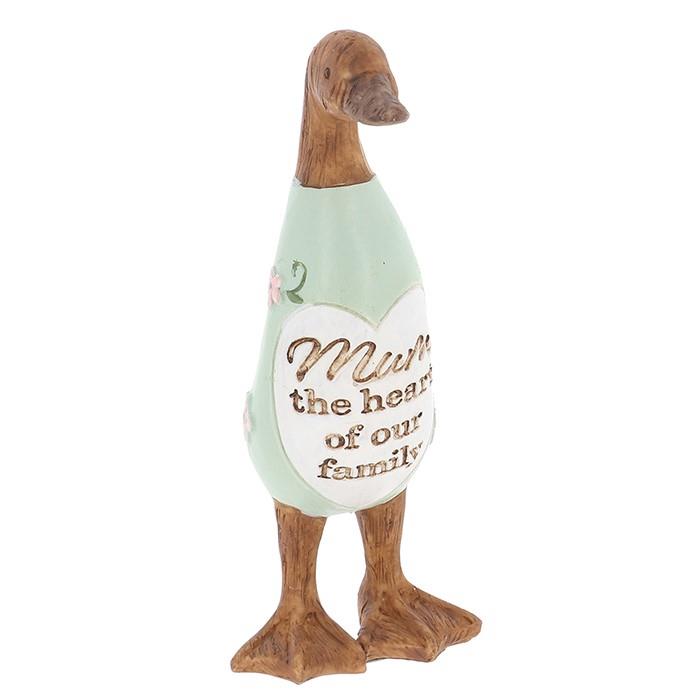 Daisy Message Duck Figurine - Mum Gift Boxed