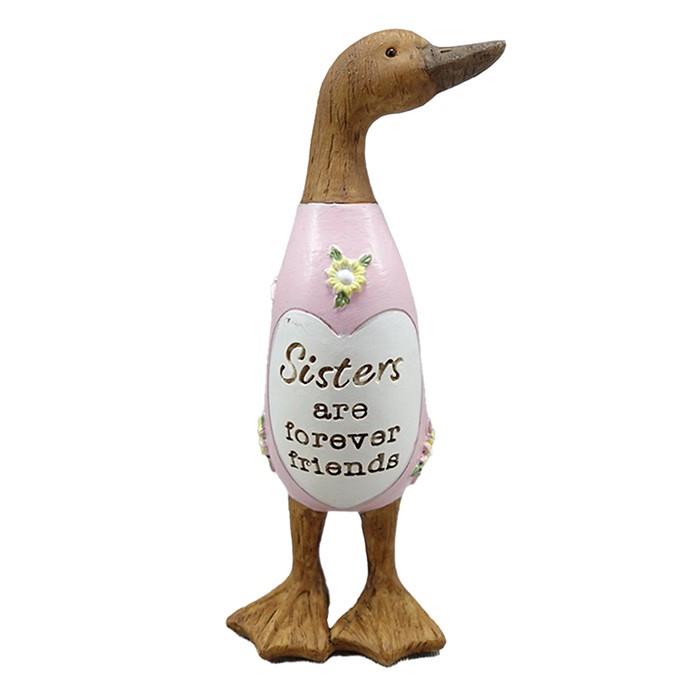 Daisy Message Duck Figurine - Sister Gift Boxed
