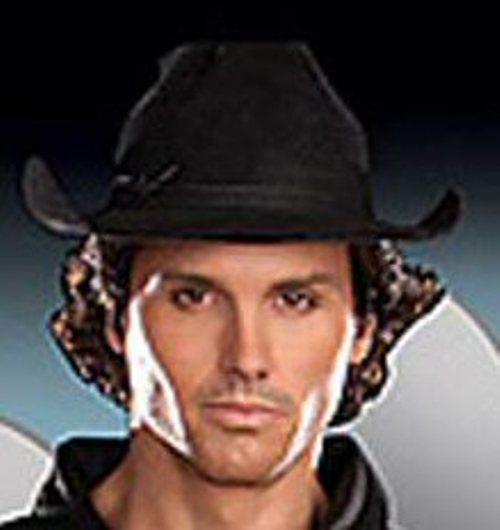 Felt Cowboy Hat (Black)