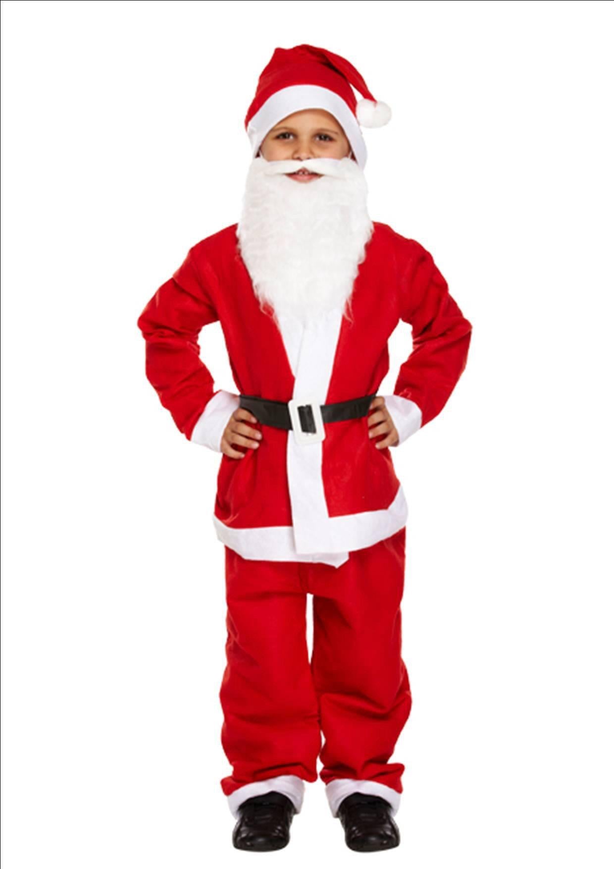 Childs Santa Fancy Dress Age 7-9 Years