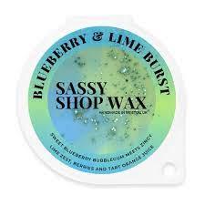 Sassy Shop Wax Melt Pot 50g - Blueberry & Lime Burst