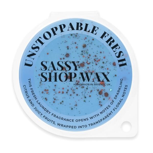 Sassy Shop Wax Melt Pot 50g - Unstoppable Fresh