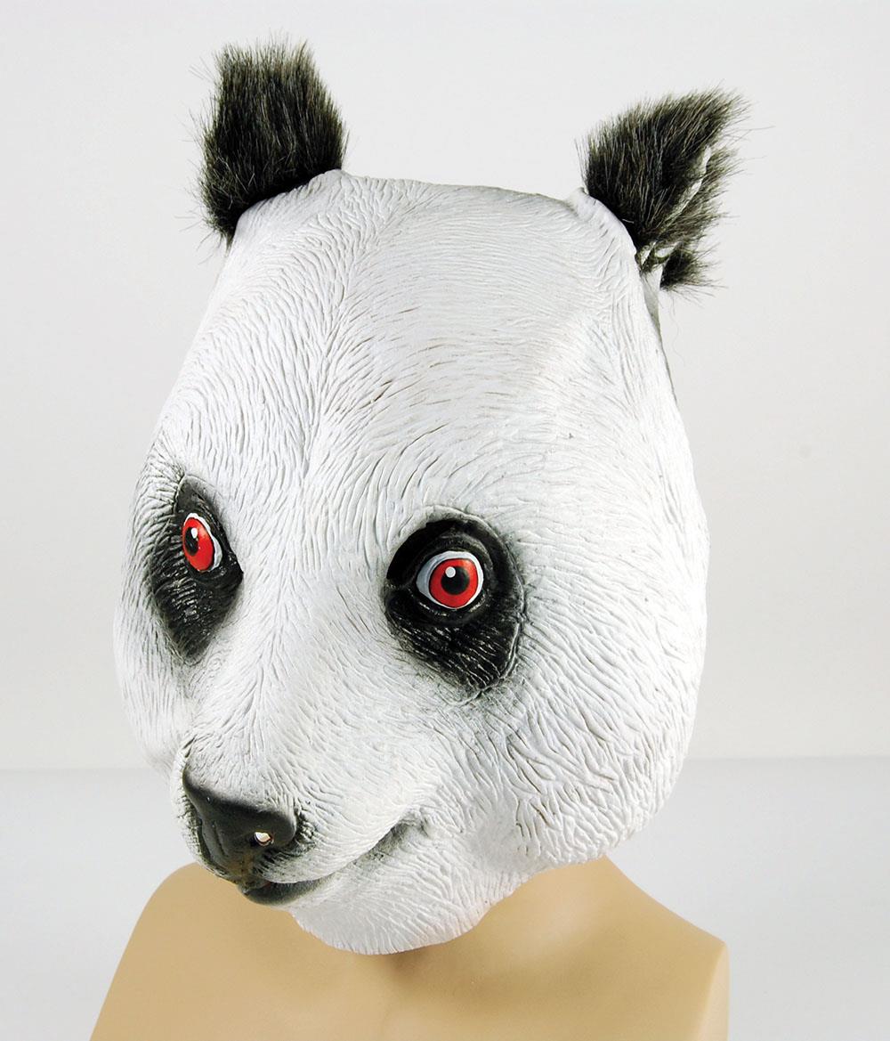 Panda Animal Rubber Overhead Mask