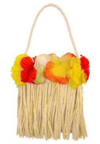 Hawaiian Hula Bag With Flowers