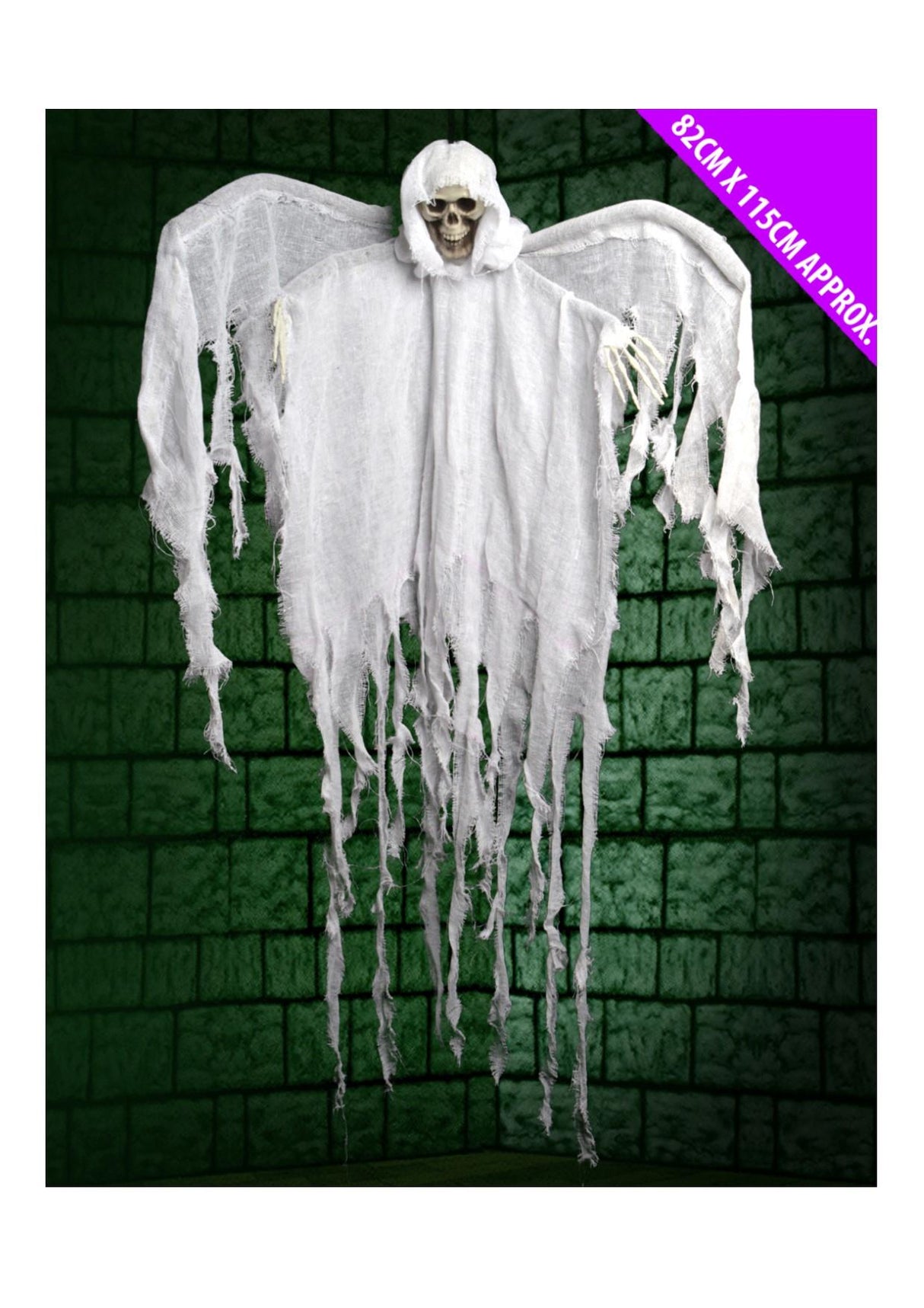 Winged Skeleton Angel Hanging Decoration