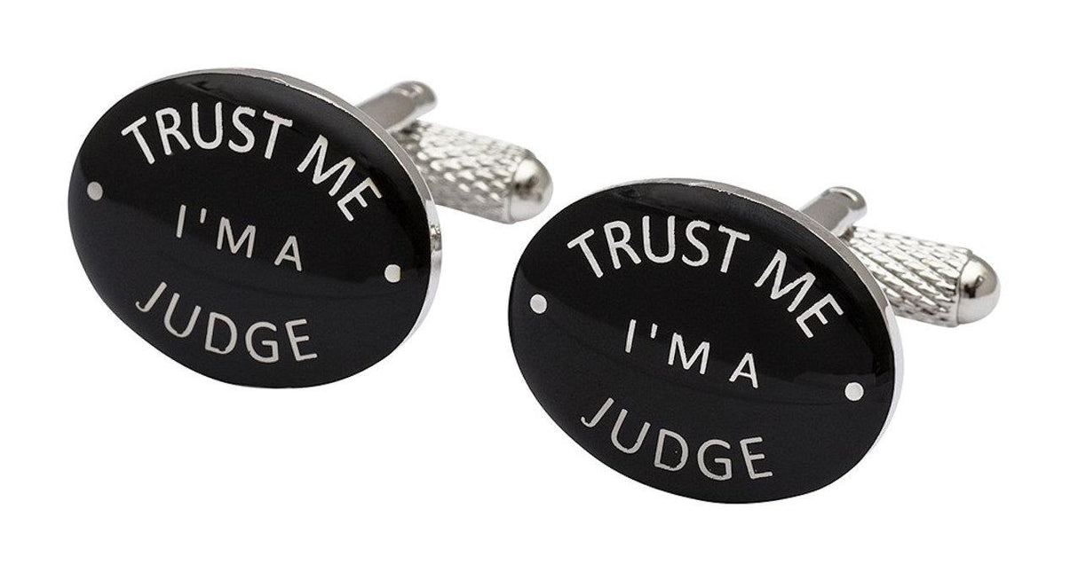 Judge Cufflinks 3 Pair Gift Set