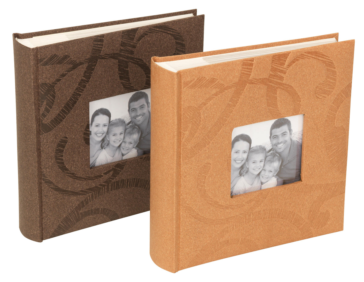 Kenro Sonata Modern Photo Album Holds 200 Photos 6" x 4" - Beige