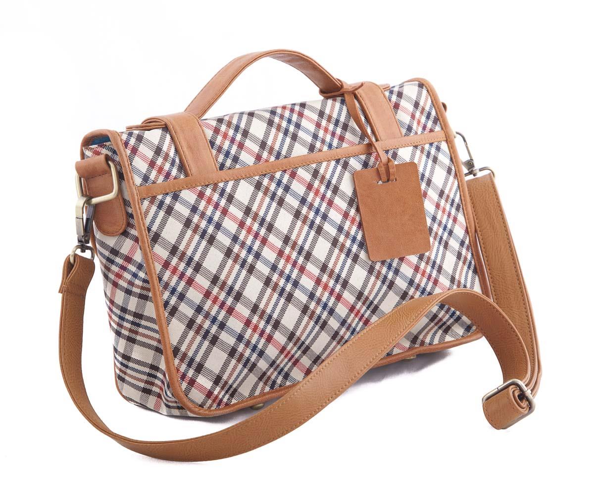 Pell Mell Jenni Satchel Mayberry Tartan