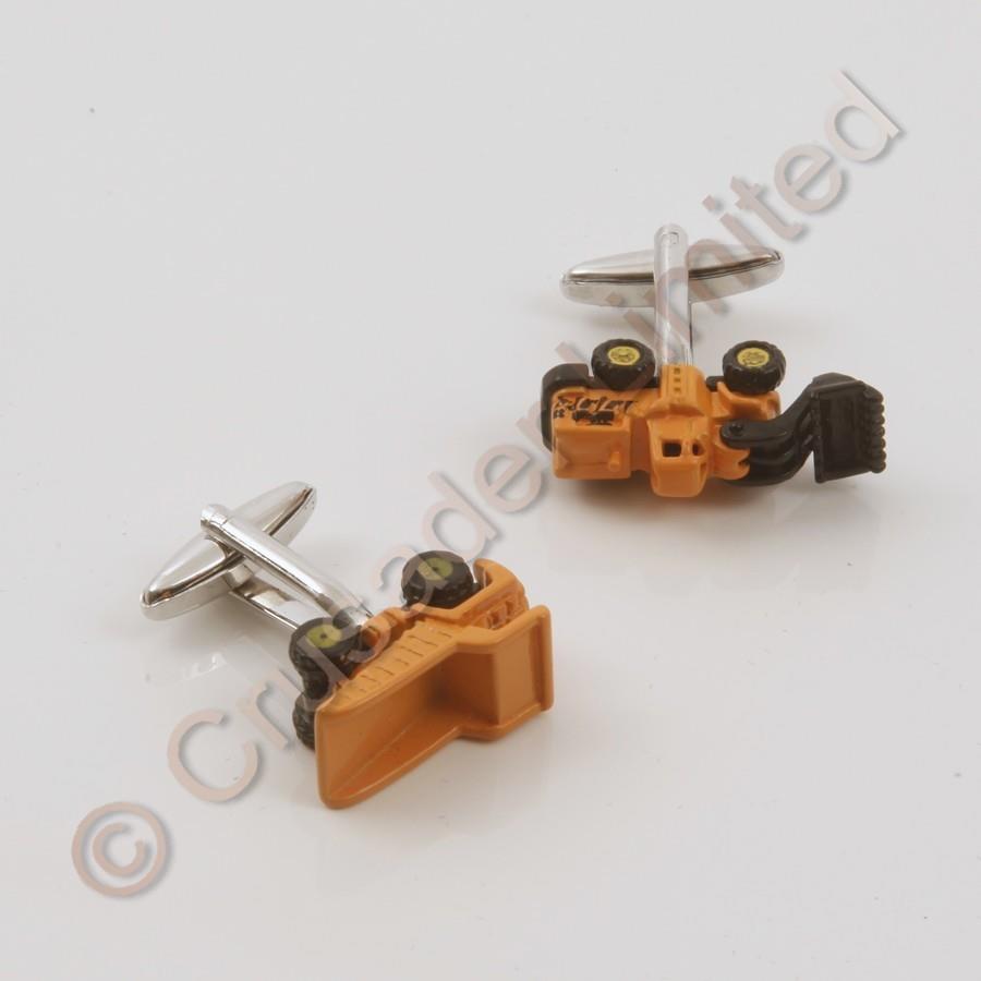 Digger & Tipper Lorry Cufflinks