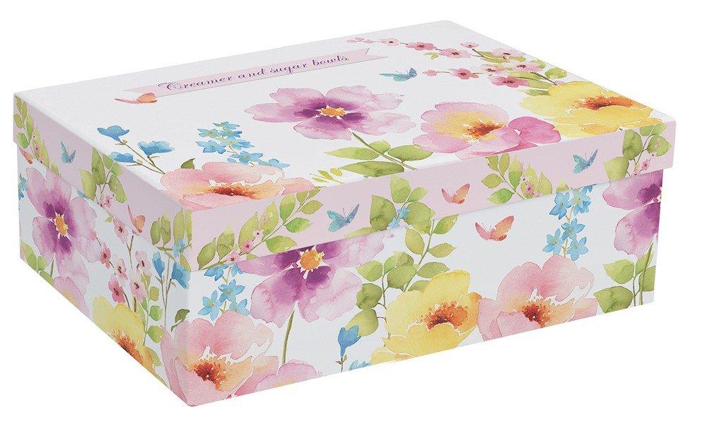 Watercolours by Dora Papis Porcelain Milk Jug & Sugar Bowl Set