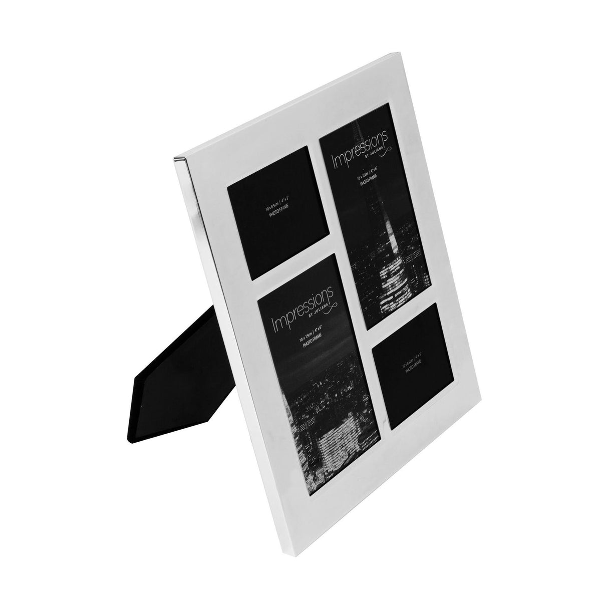 Juliana Impressions Shiny Metal Plated Collage Photo Frame