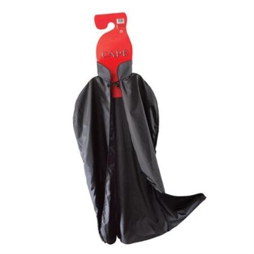 Cape With Collar (Black) Free Size
