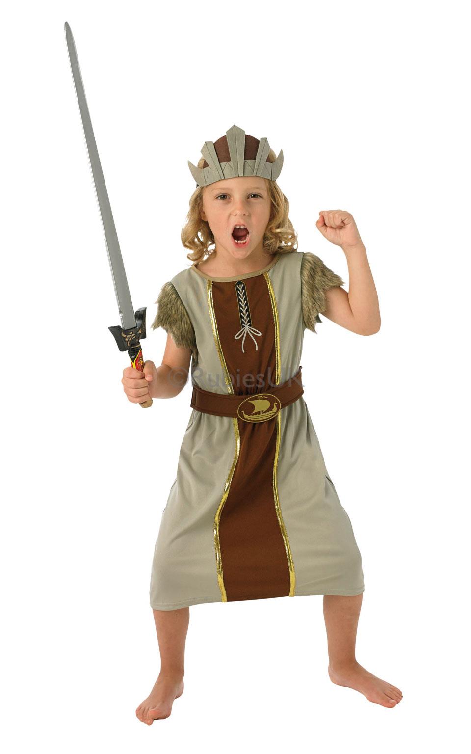 Childs Viking Boy Costume Age 5-6 Years