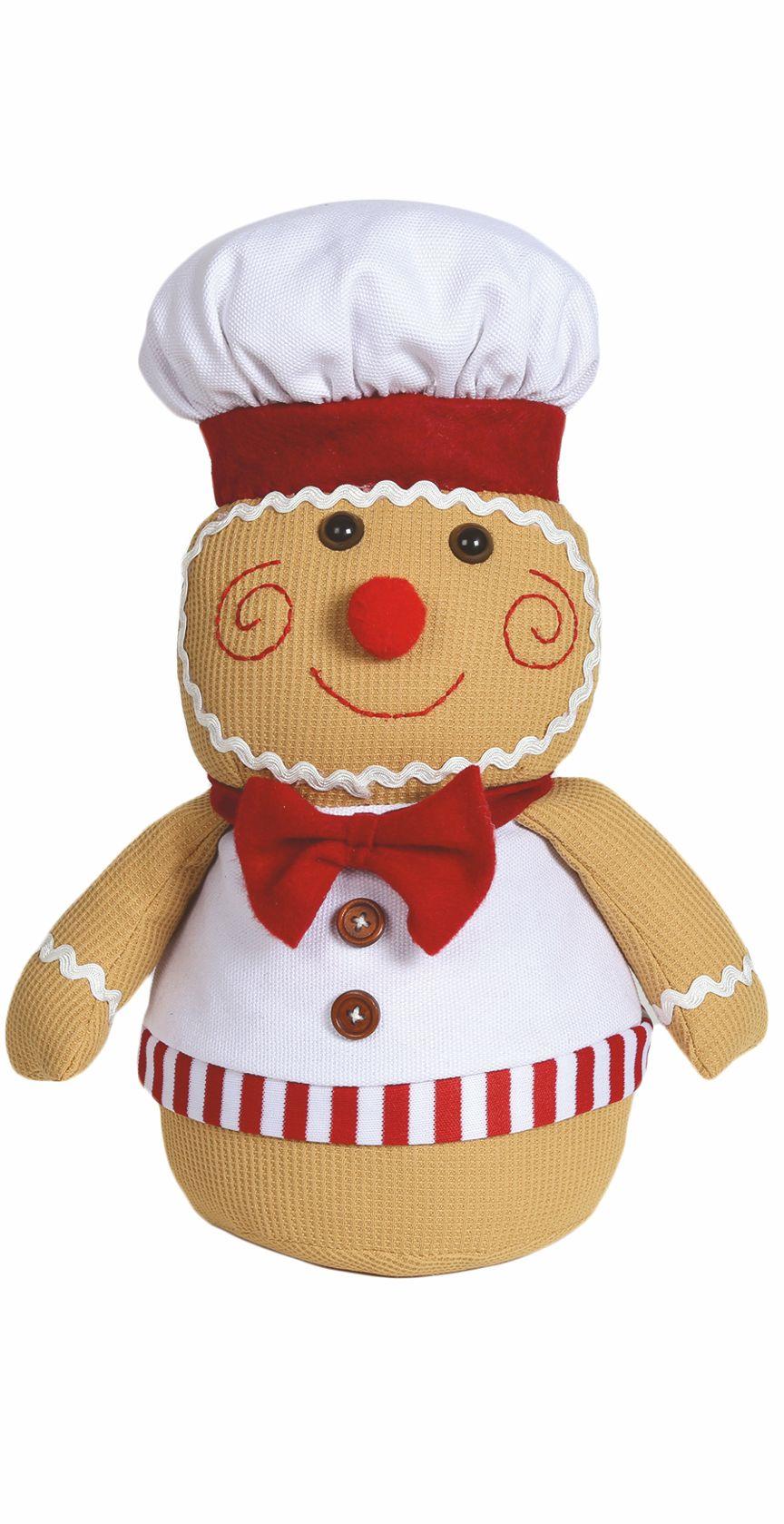 Gingerbread Man Doorstop