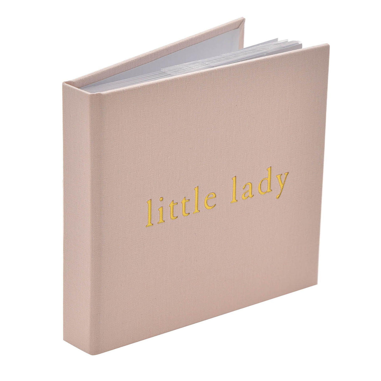 Bambino Photo Album Holds 50 4" x 6" Prints  - Little Lady