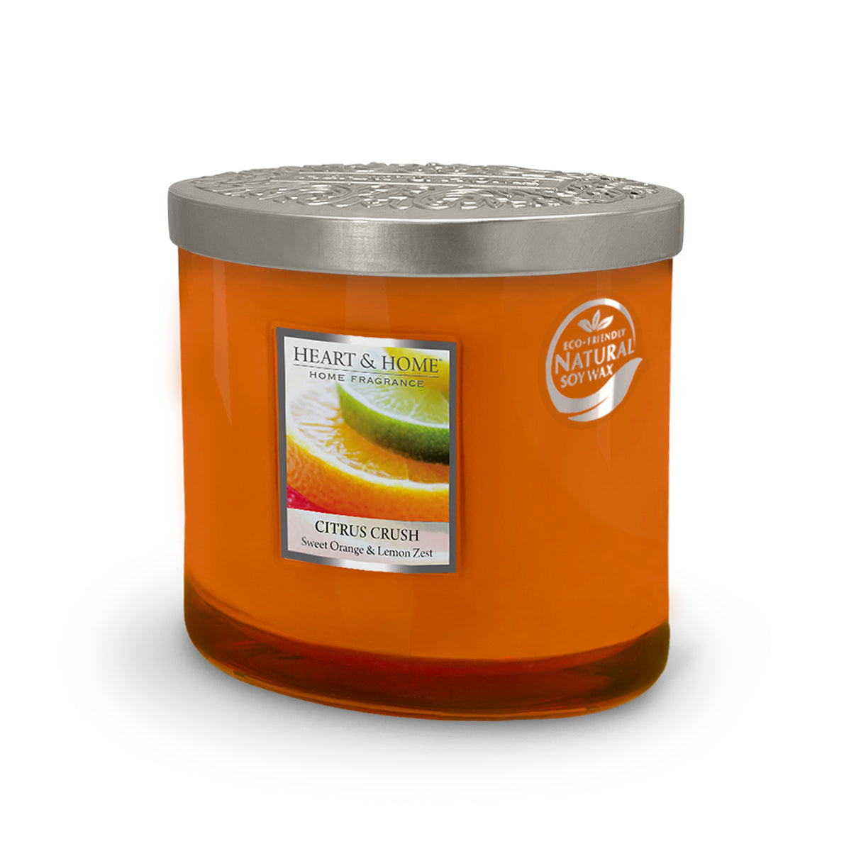 Heart & Home 2 Wick Ellipse Candle - Various Fragrances