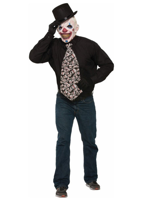 Evil Clown Fancy Dress Jumbo Tie