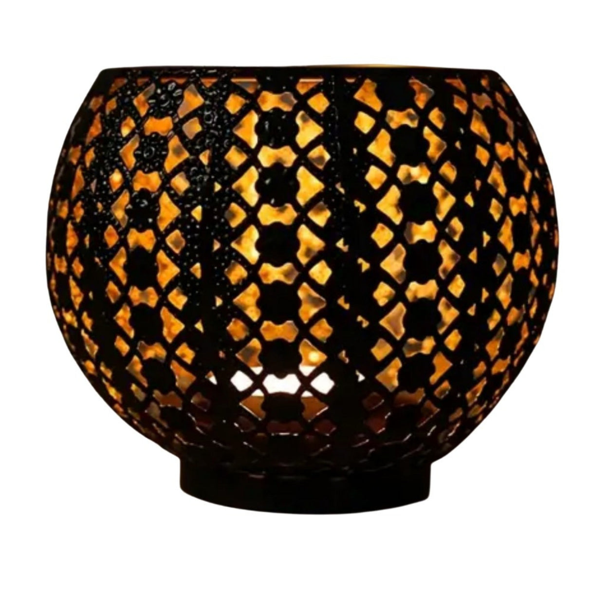 Metal Silhouette Candle Holder