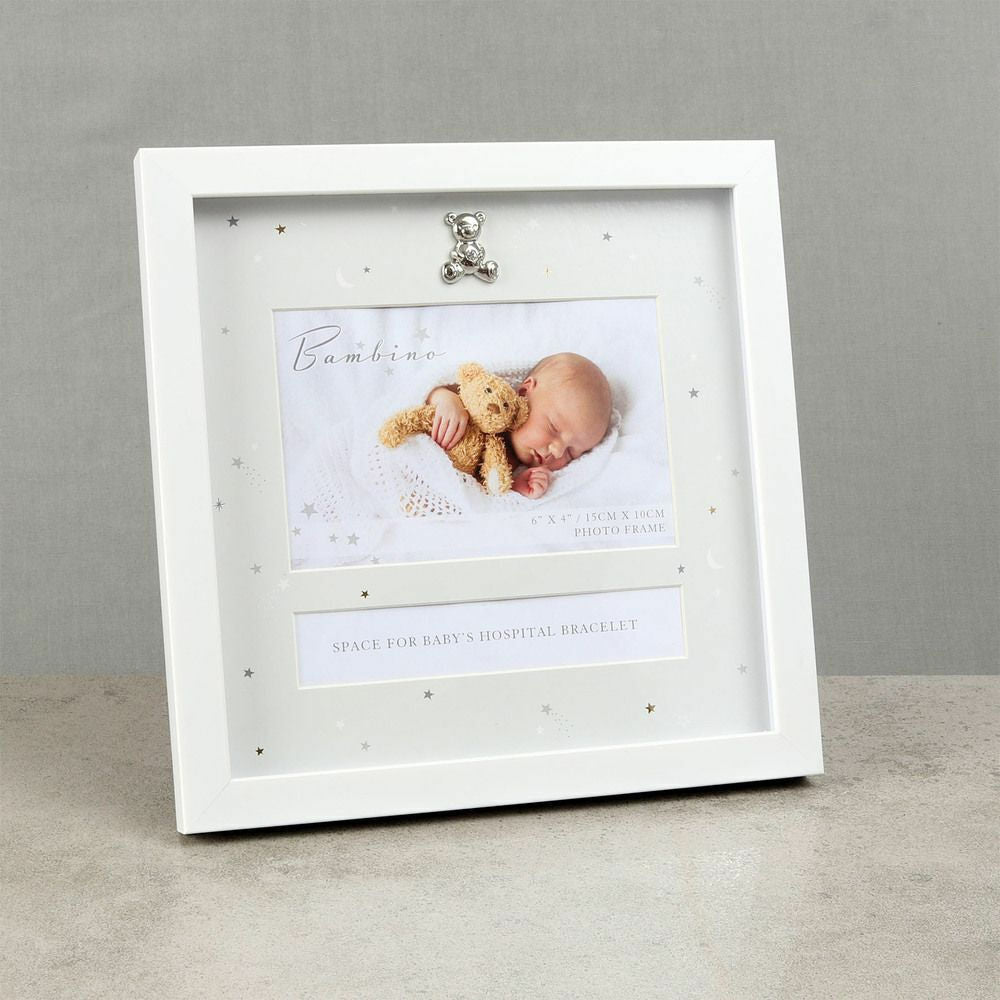 Bambino Hospital Bracelet Keepsake & Photo Frame 6" x 4"