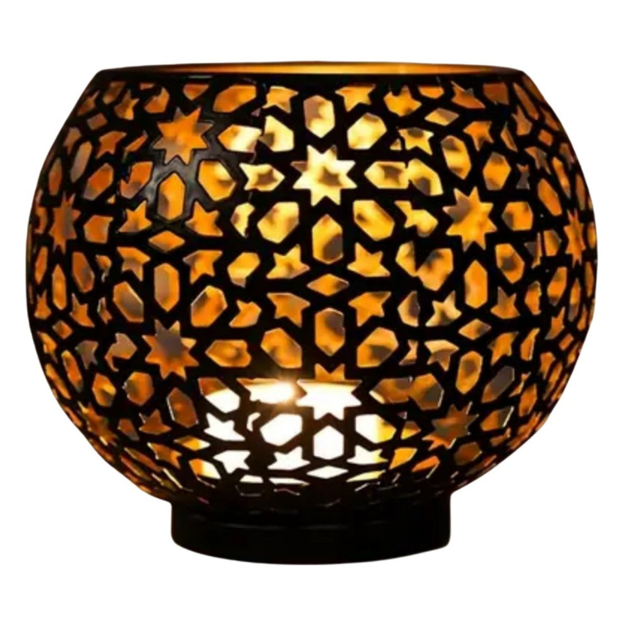 Metal Silhouette Candle Holder