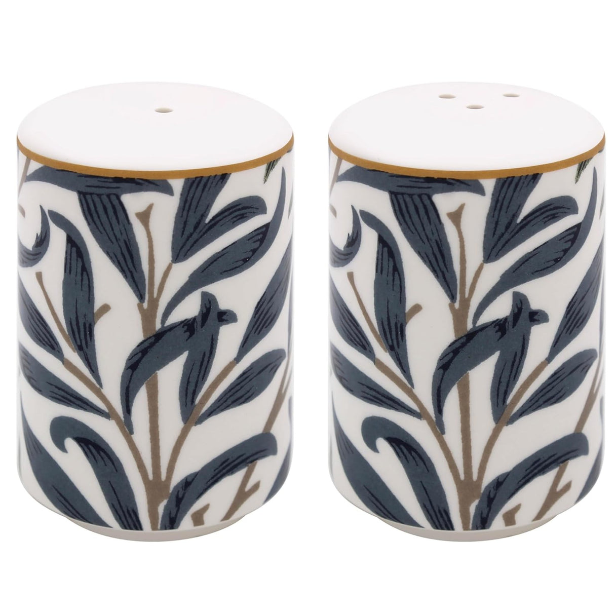 William Morris Salt & Pepper Pot Set - Willow Bough