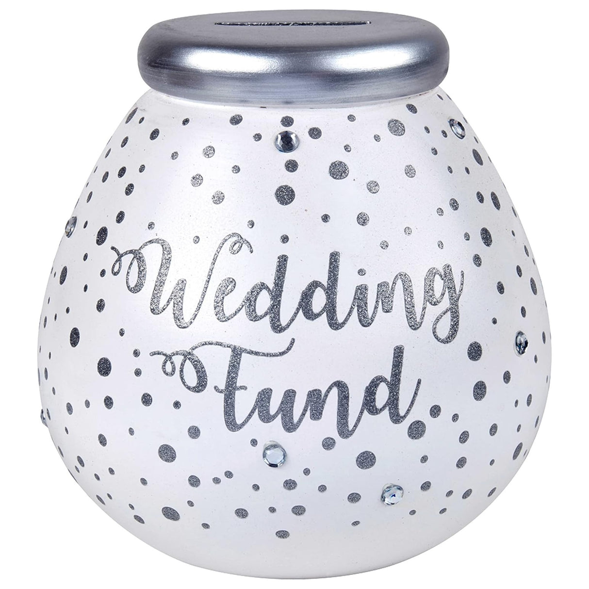 Pot of Dreams Money Box Savings Jar - Wedding Fund