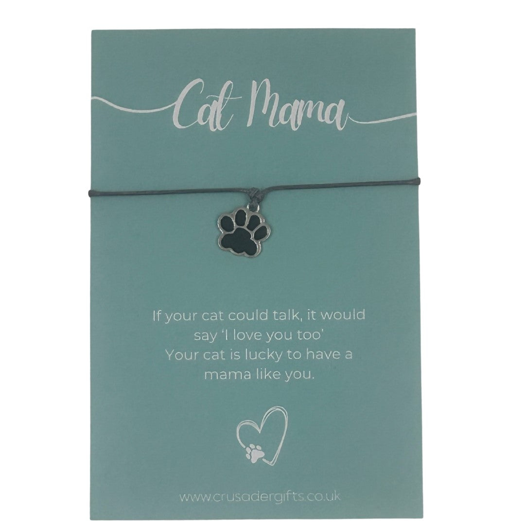 Woodside Home Living Keepsake Letterbox Bracelet - Cat Mama