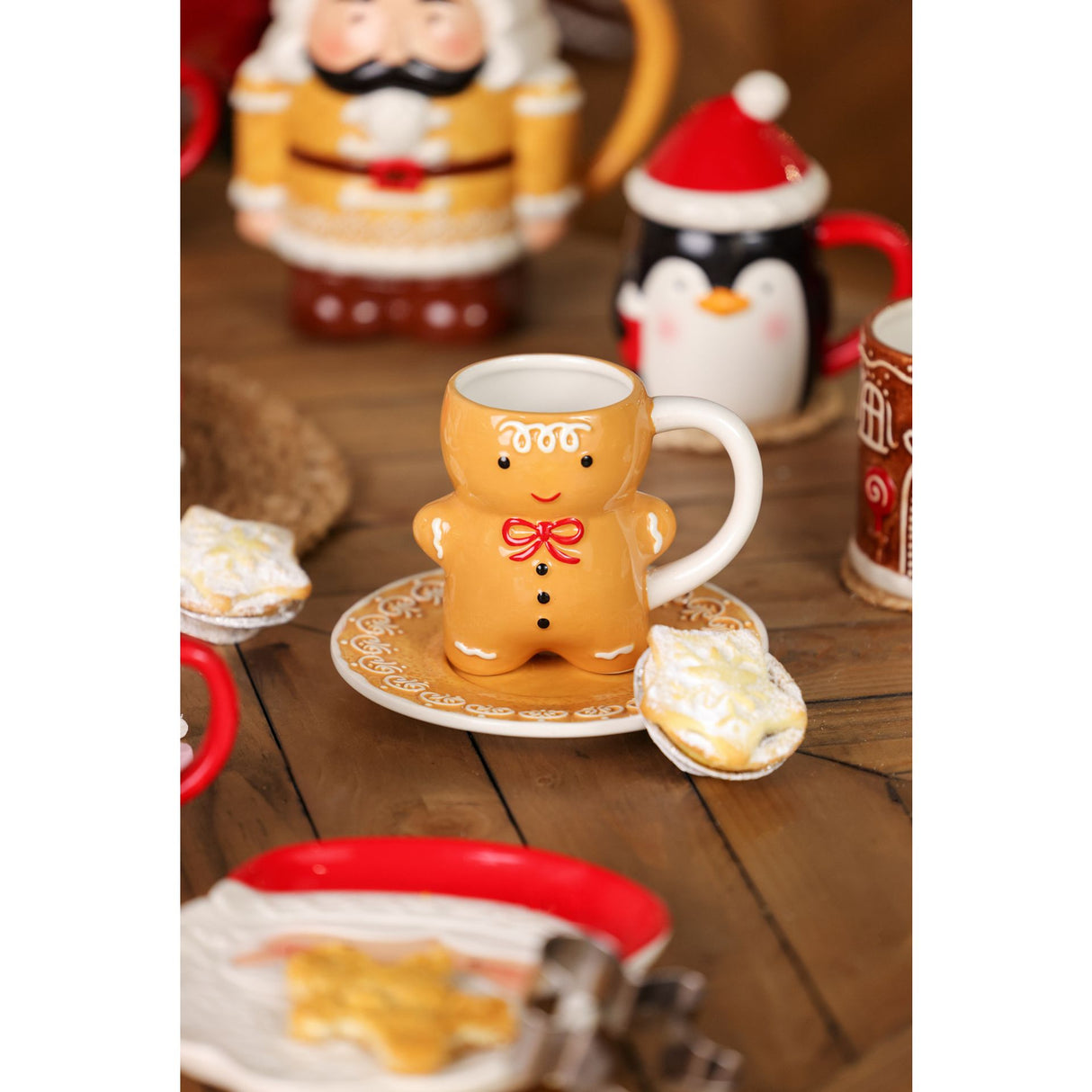 Christmas Gingerbread Man Small Mug