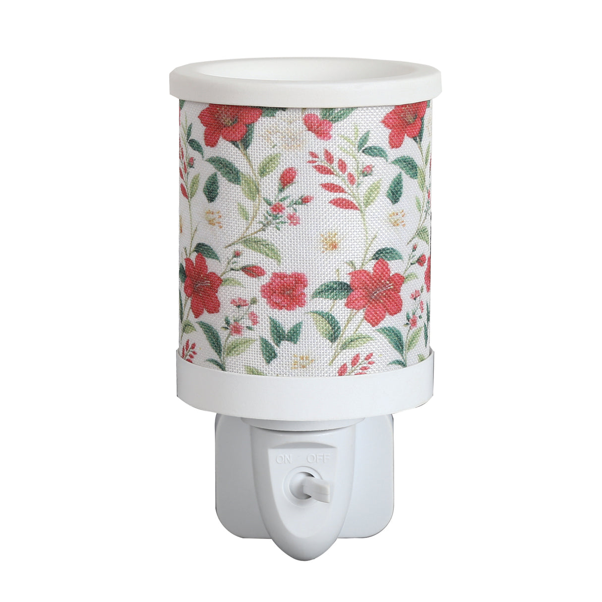 Aroma Electric Plug In Wax Melter Floral Design - Various Colours