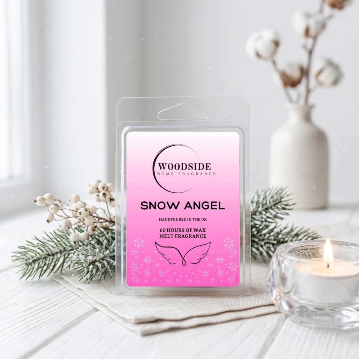 Woodside Home Fragrance Wax Melts - Snow Angel