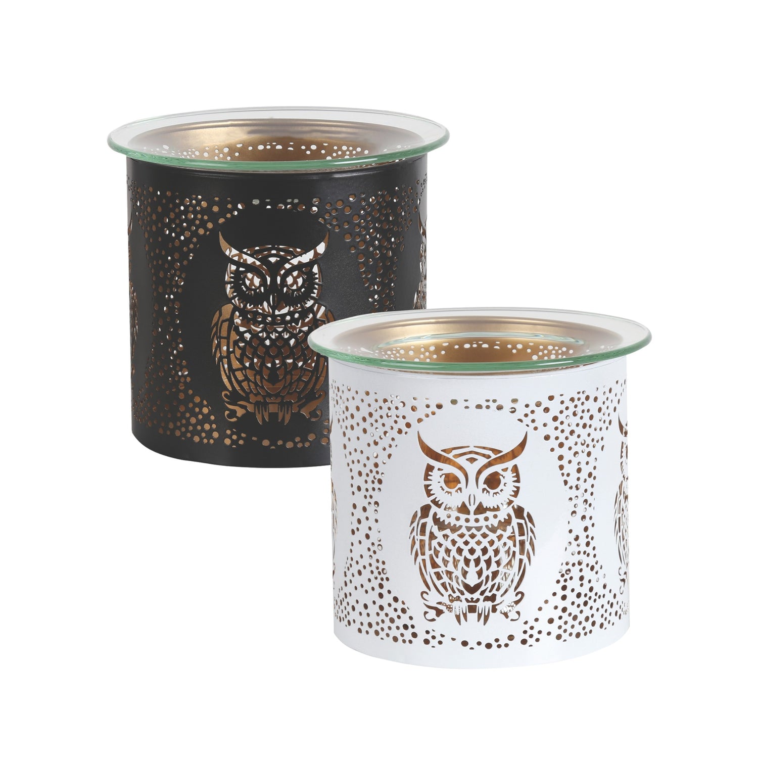 Owl design wax burner or candle holder