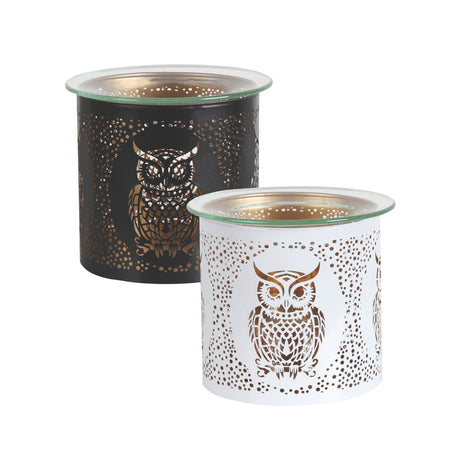 Owl design wax burner or candle holder