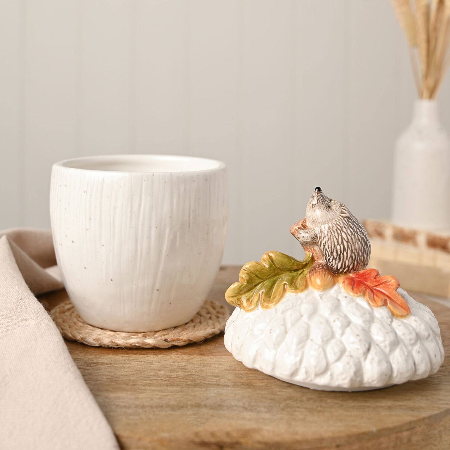 Country Living Hedgehog Storage Jar