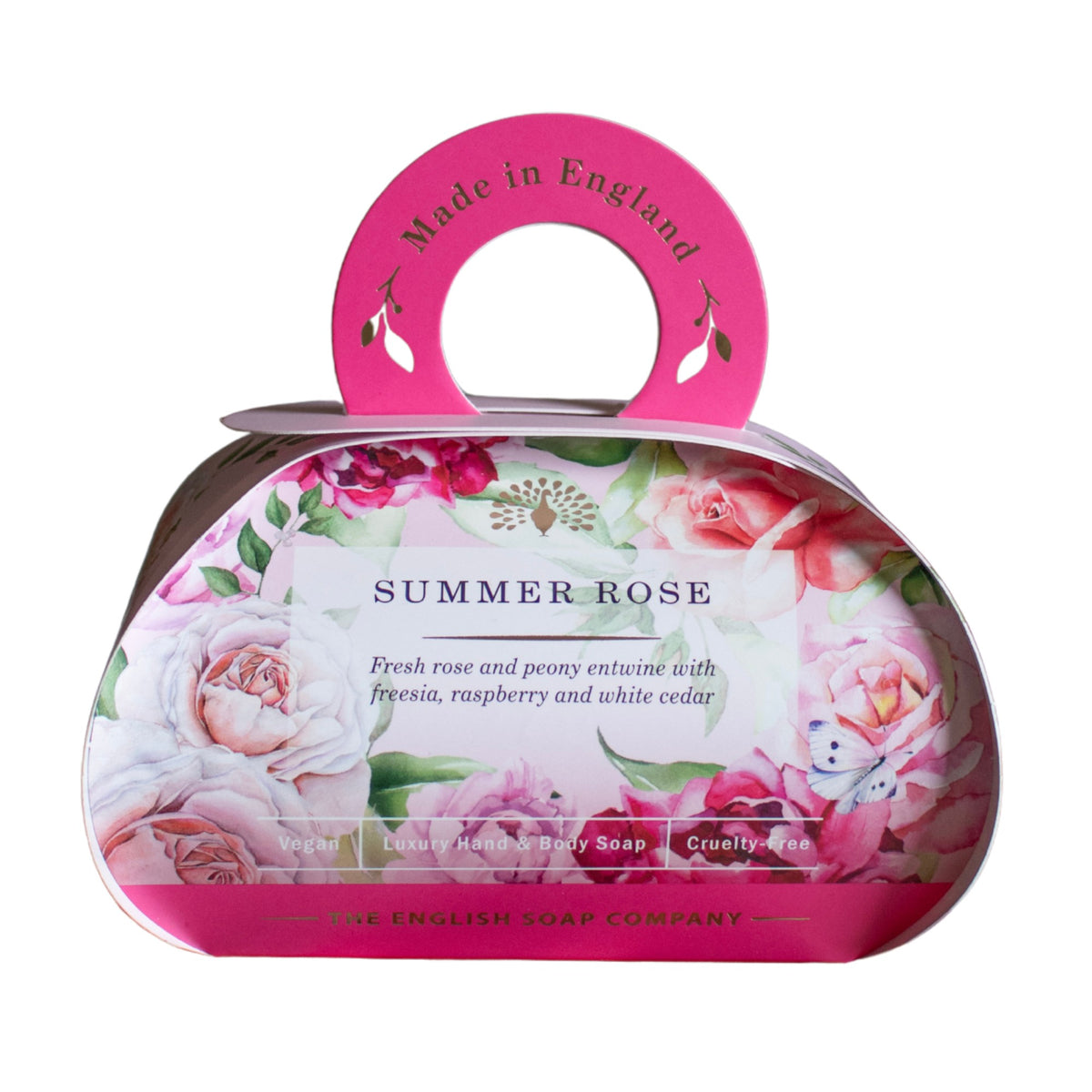 The English Soap Company Large Soap Bar Gift Box - Summer Rose