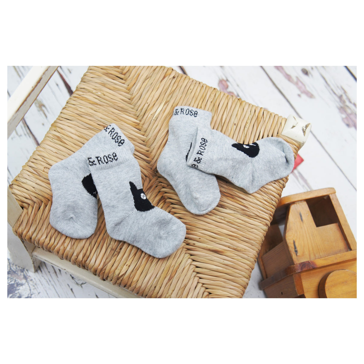 Crazy Cat Collection - Socks - 0-6 Months