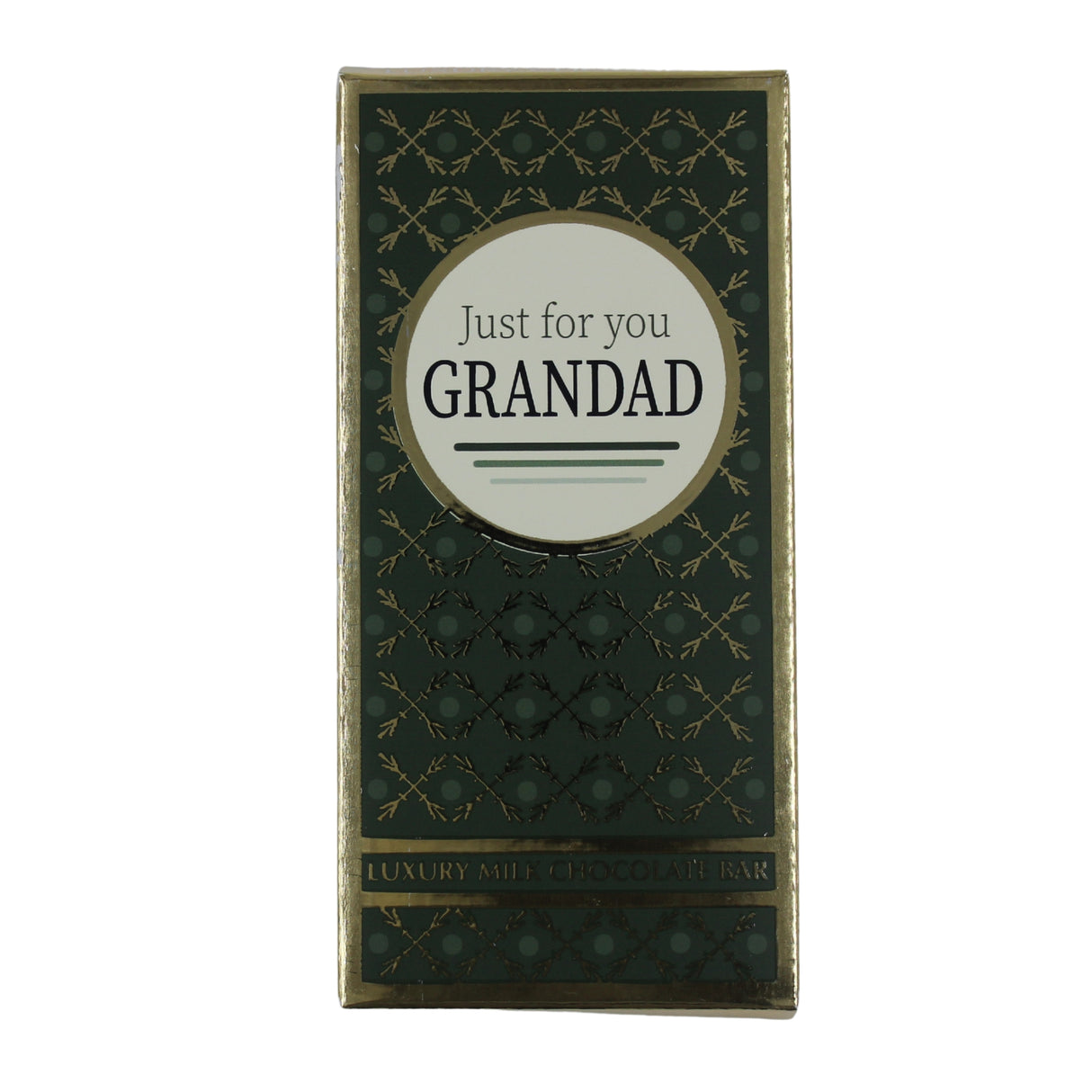 Luxury Milk Chocolate Greetings Bar - Grandad