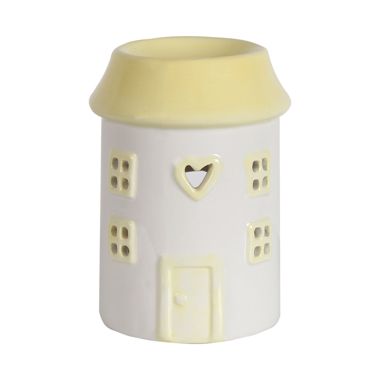 white round house tealight wax melt burner