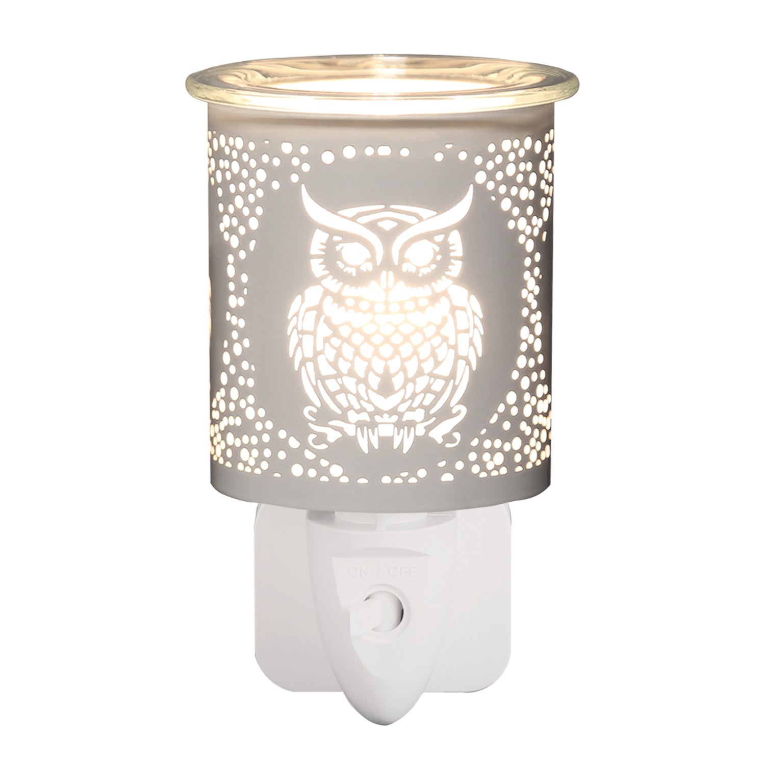 Aroma Electric Wax Melt Burner Plug In Owl Design - Various Colours
